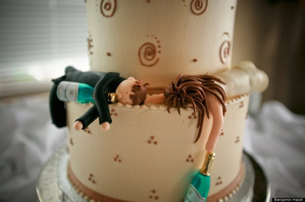 The drunk spouses cake