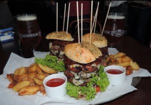 Grizzly Bears Burger Challenge