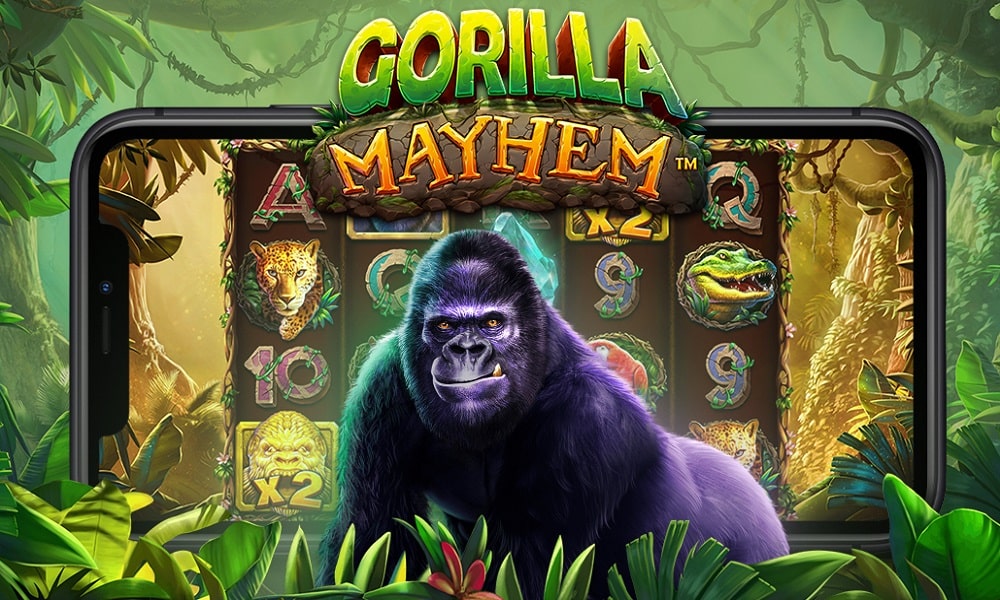 Gorilla Mayhem slot out now - 32Red Blog