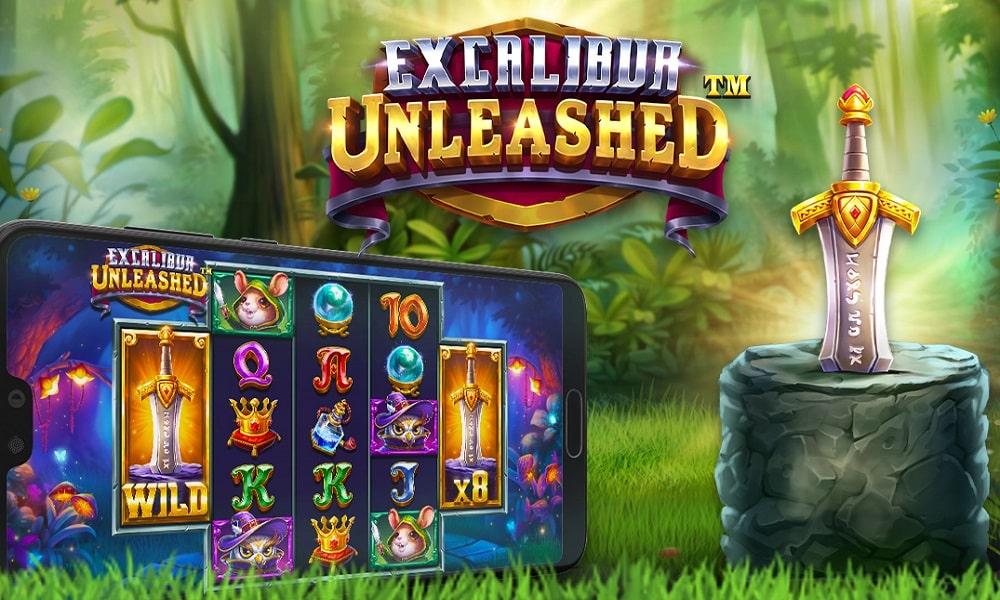 Excalibur Unleashed slot out now - 32Red Blog